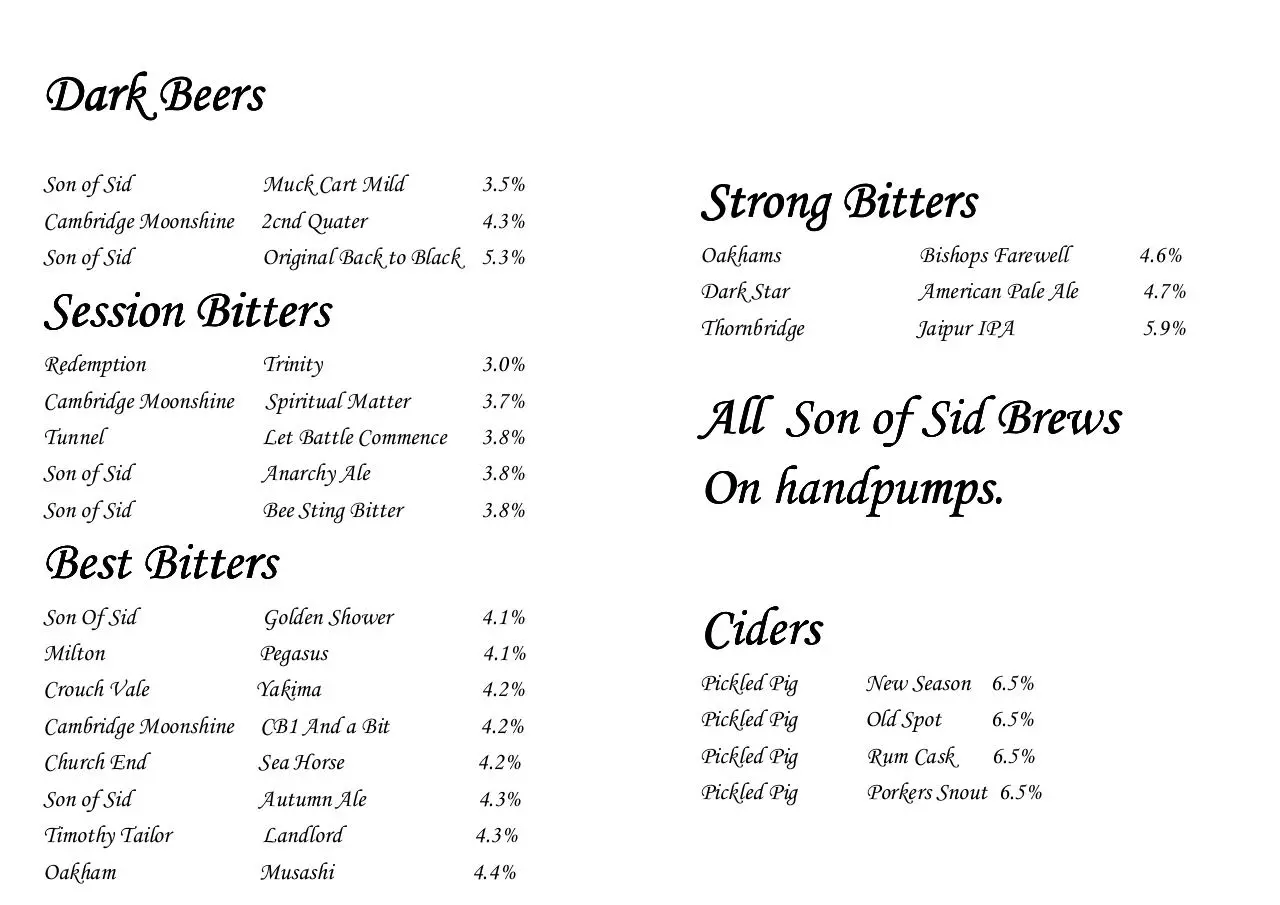 Page 2 of 2, beerfestival menu