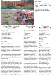Page 2, 09.29 Newsletter front and back