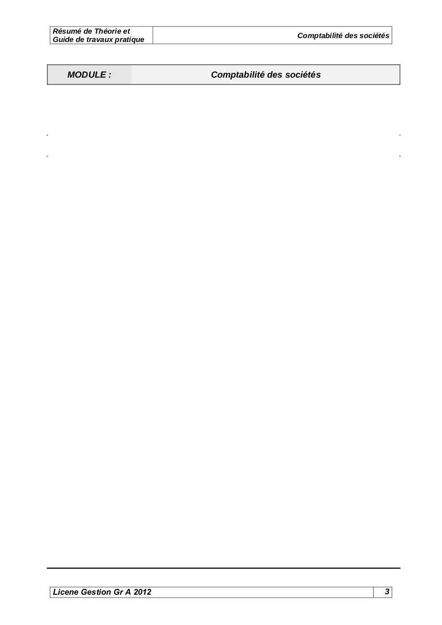 Page 4 of 66, COMPTABILITE DES SOCIETES
