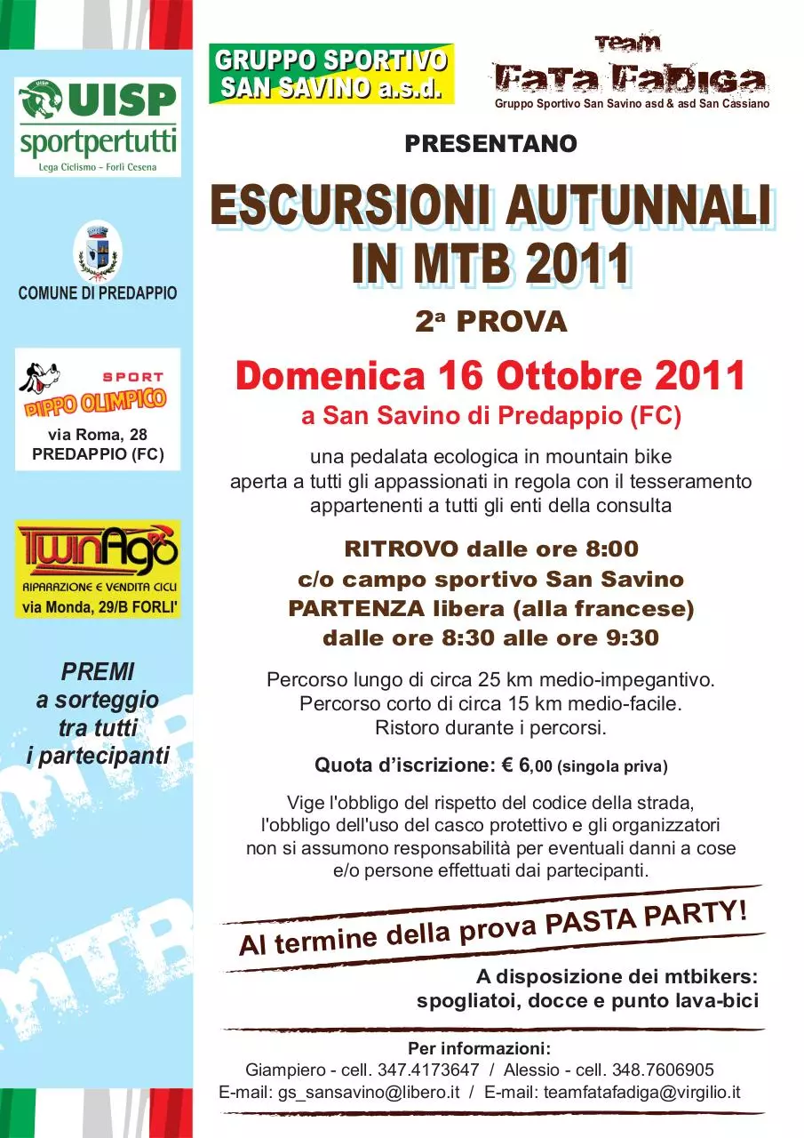 Page 1 of 1, S Savino MTB 16 ottobre