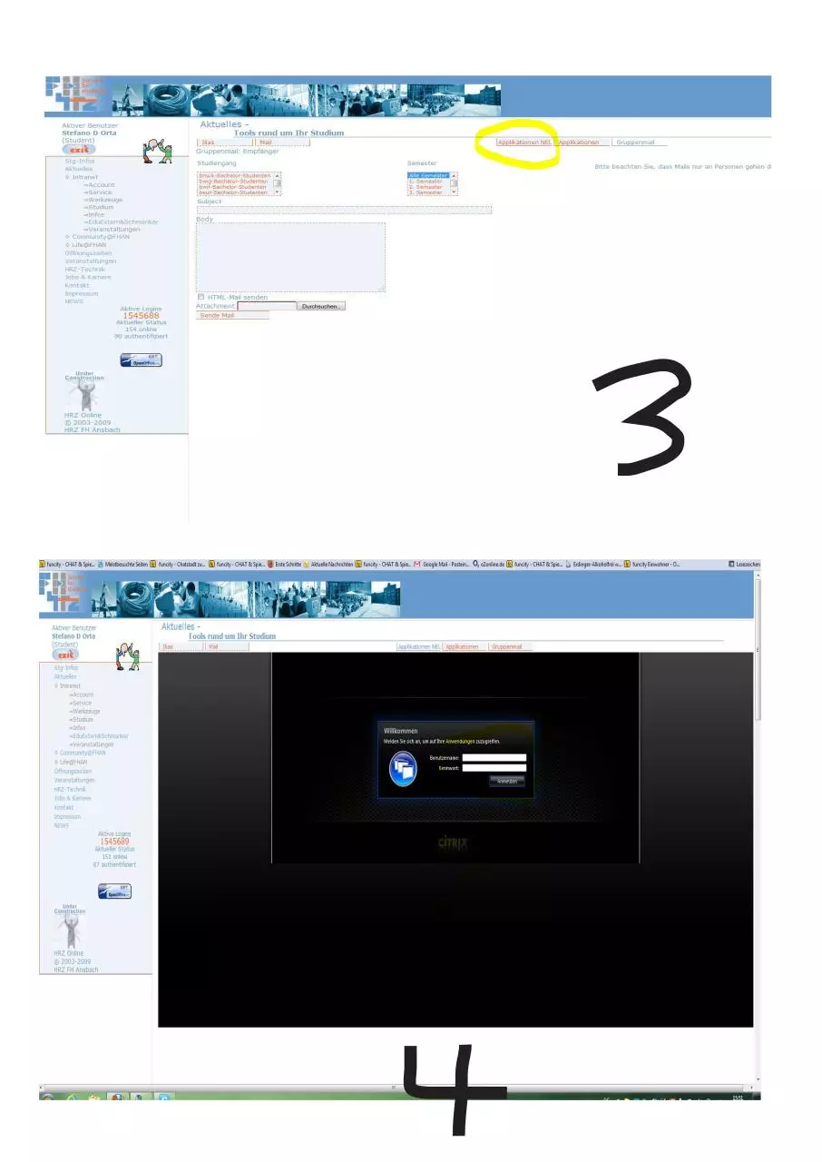 Page 2 of 6, Citrix Login
