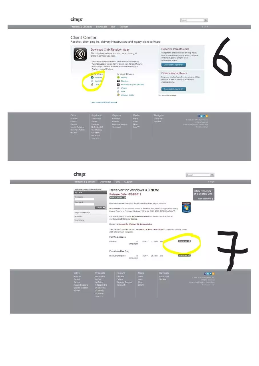 Page 4 of 6, Citrix Login