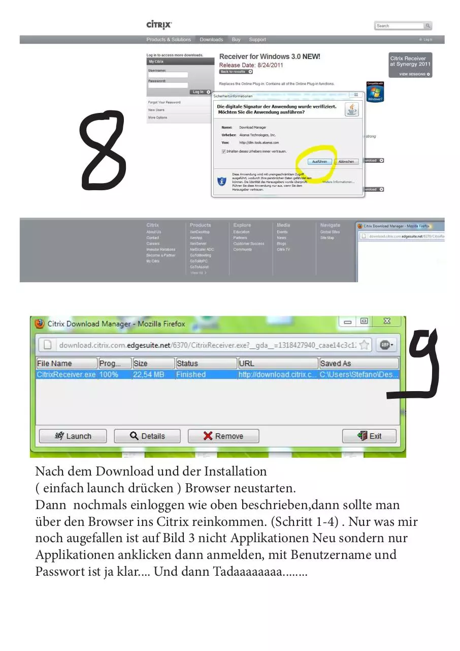 Page 5 of 6, Citrix Login