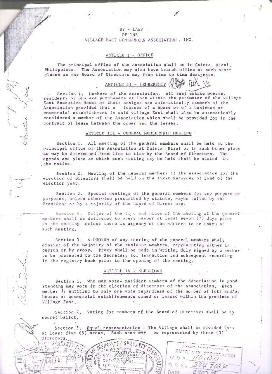 Page 2 of 6, vehai existing by laws pdf