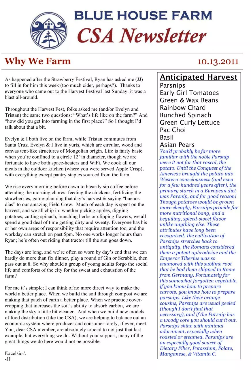 Page 1 of 2, 10.13 Newsletter