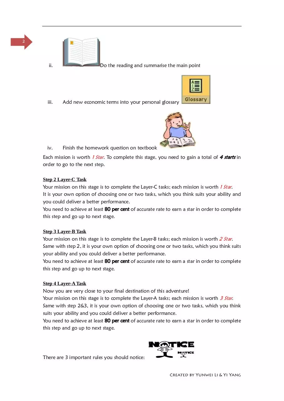 Page 2 of 3, student contract