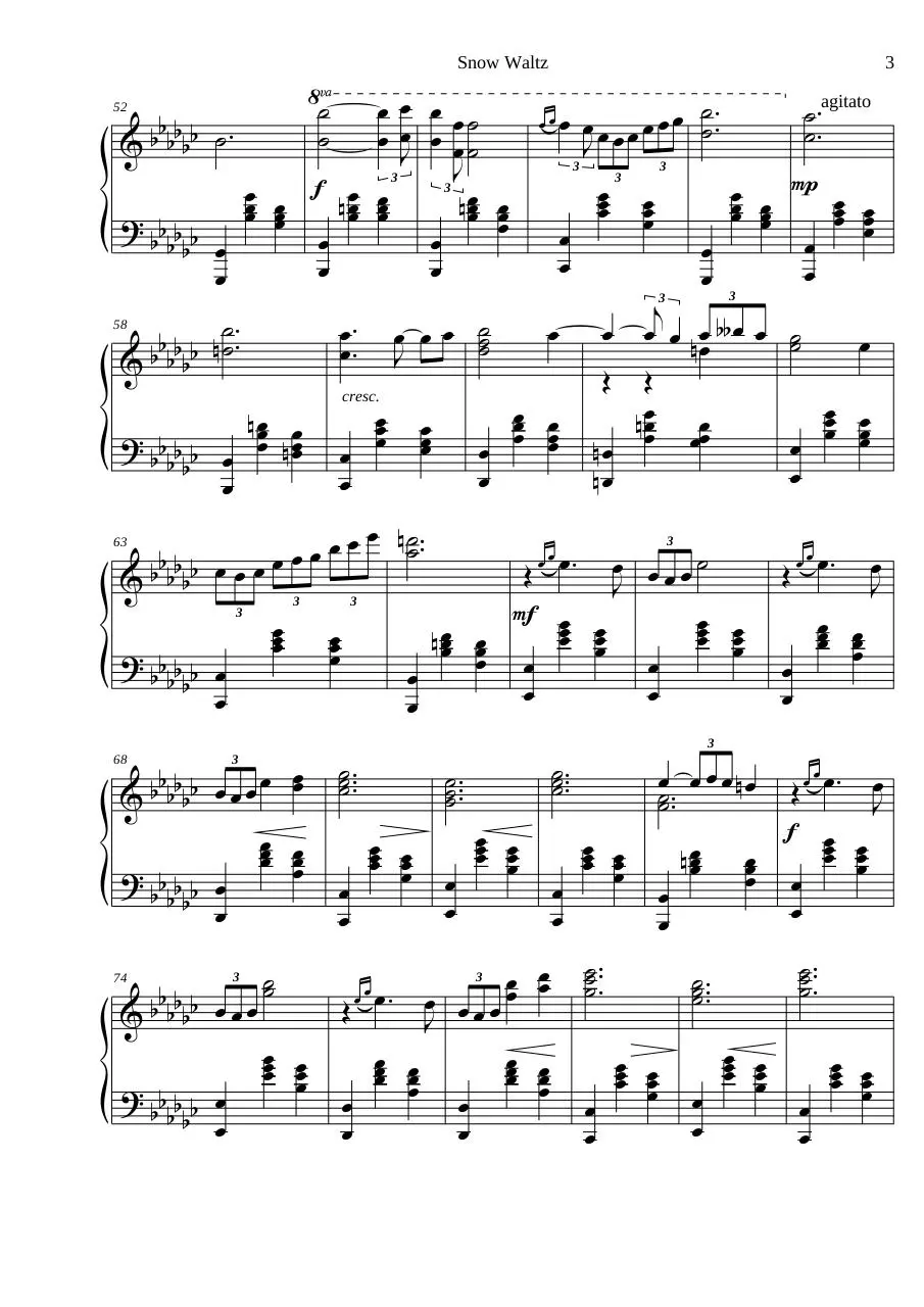 Page 3 of 5, Snow Waltz