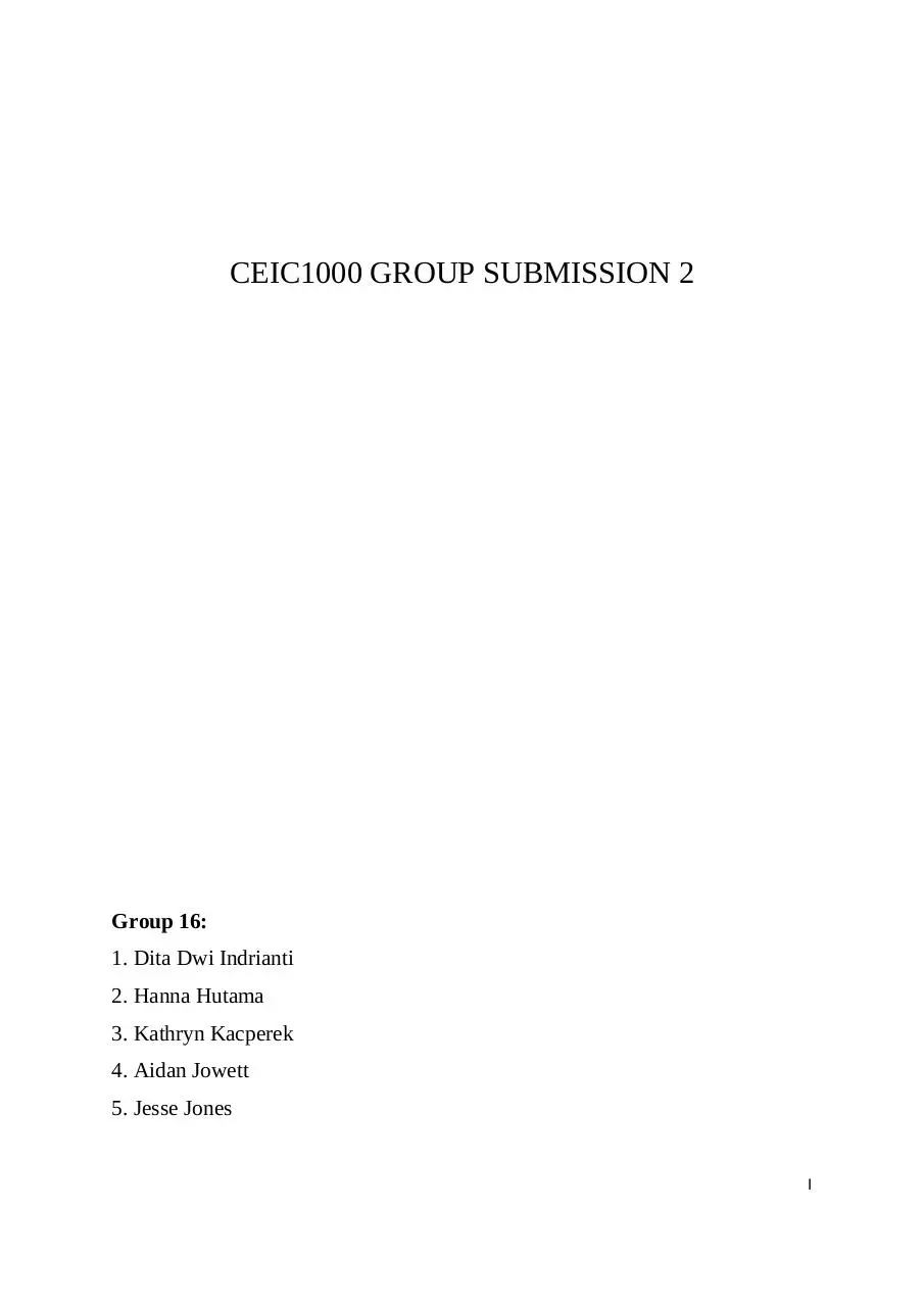 Page 1 of 48, Group 16 Submission 2