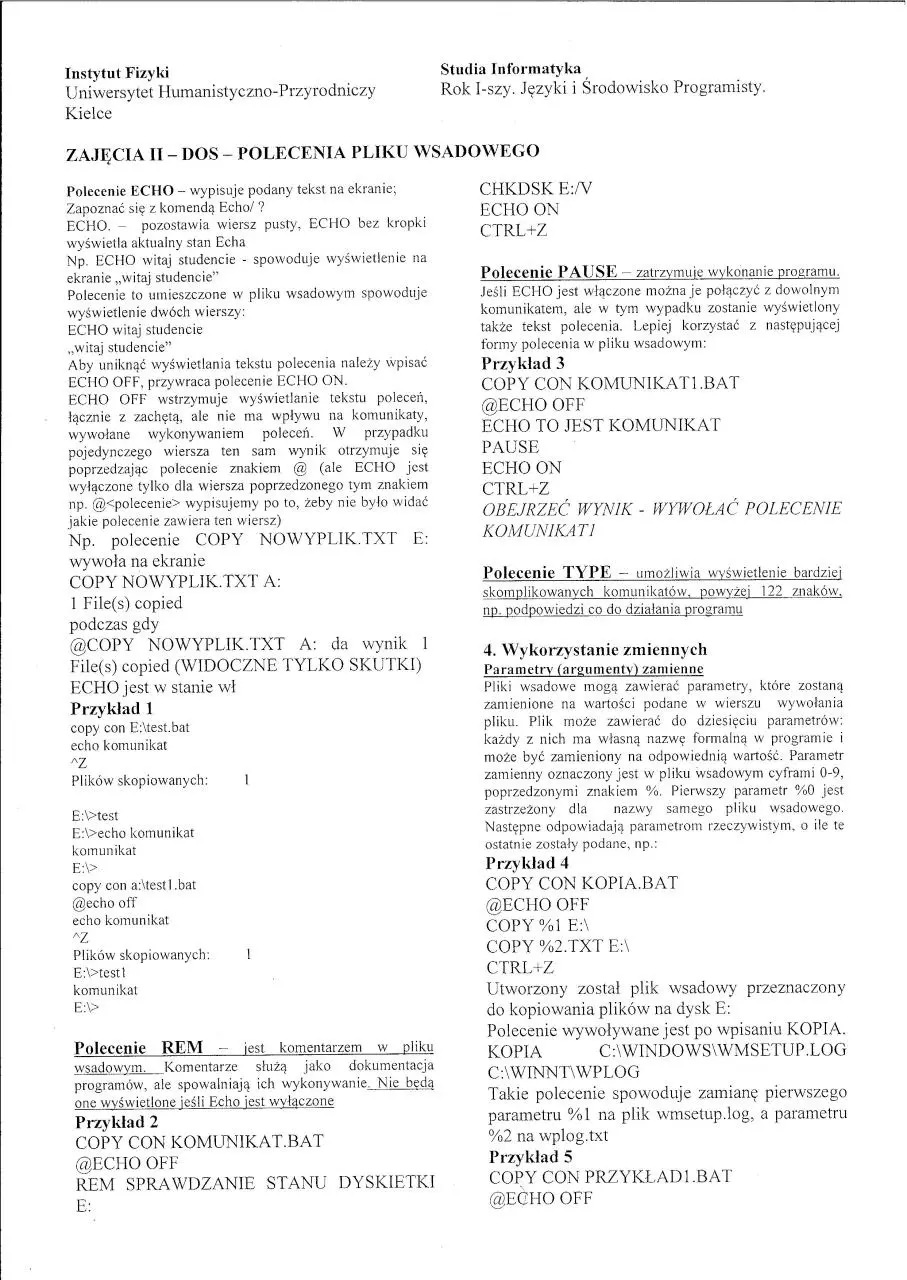 Page 1 of 3, Srodowiska Programowania Lab2