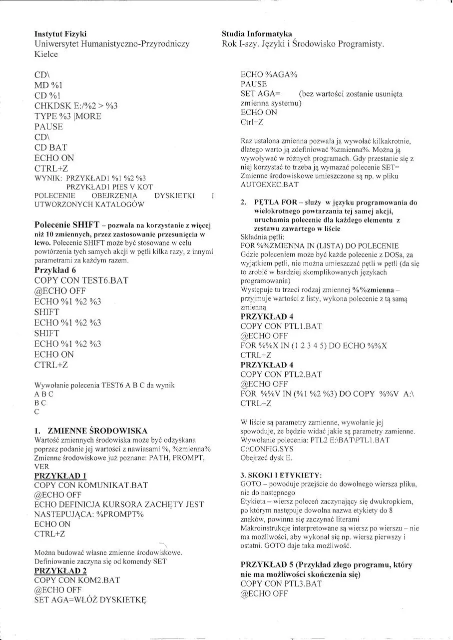 Page 2 of 3, Srodowiska Programowania Lab2