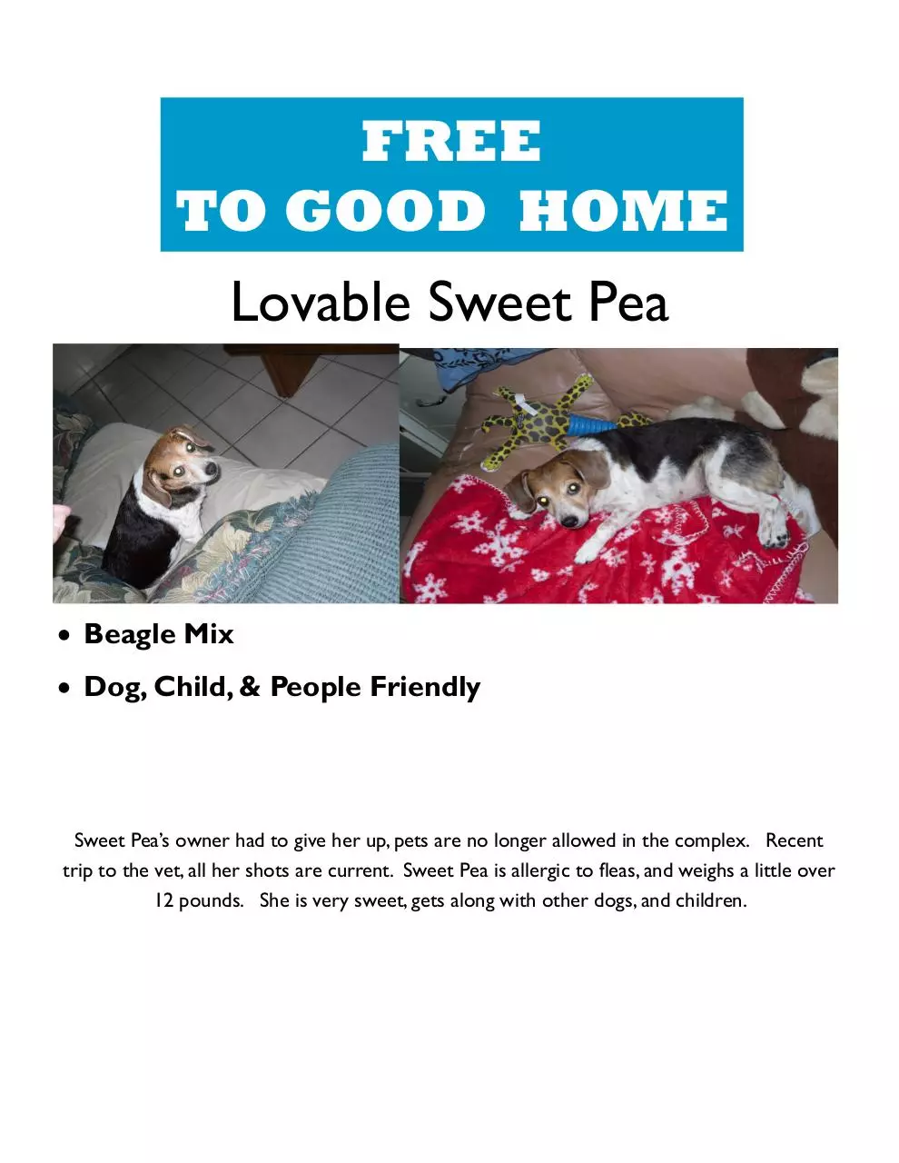 Page 1 of 1, sweetpeanofone