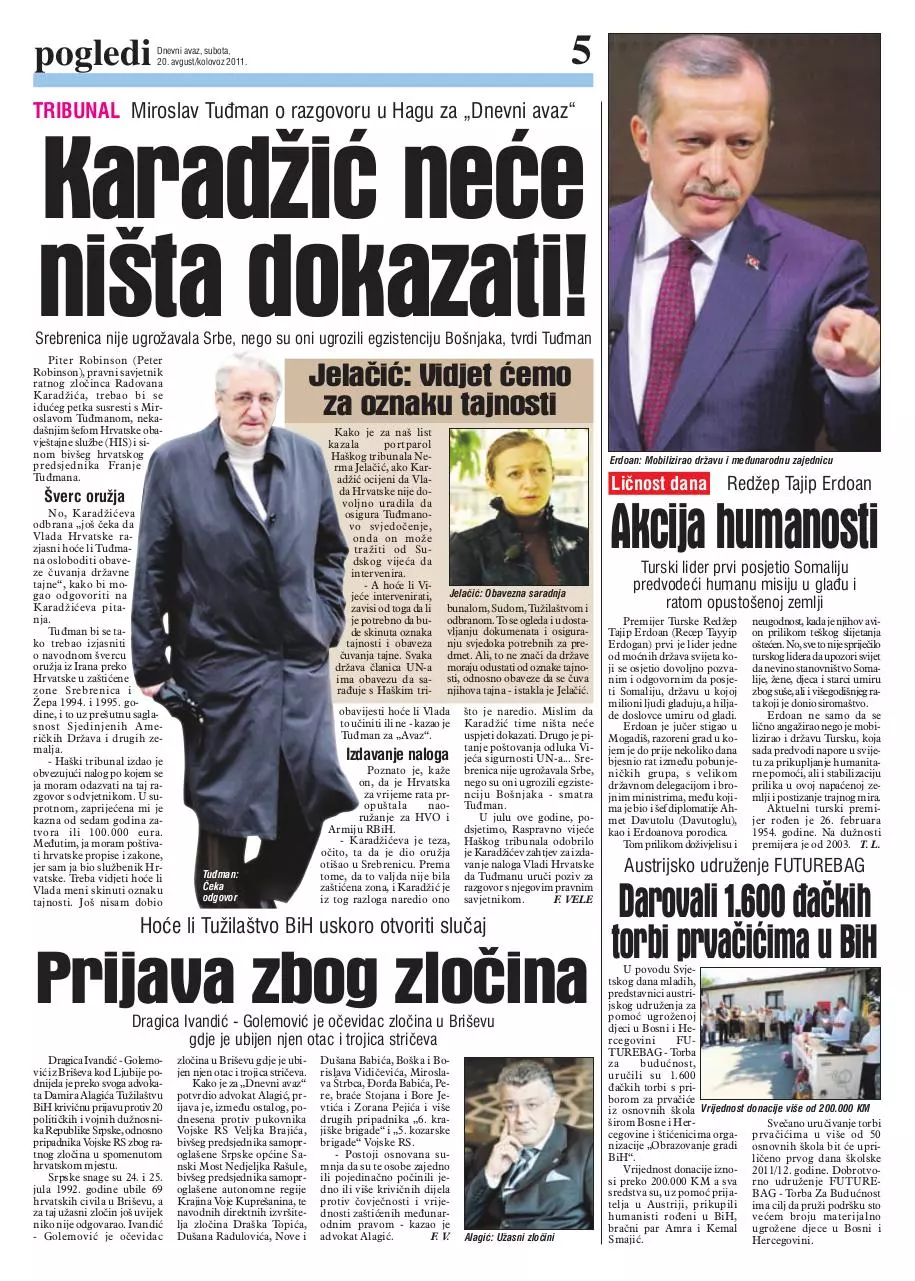 Page 1 of 1, Članak Avaz Briševo