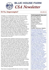 Page 1, 10.20 Newsletter