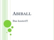Page 1, Abiball