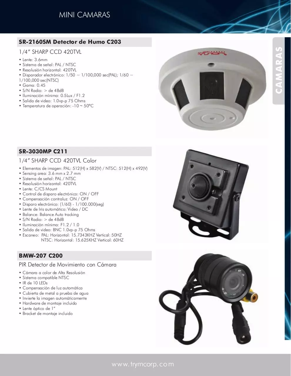 Page 4 of 53, CATALOGO CCTV 2011 2