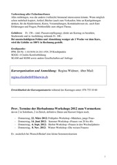Page 2, Einladung Kurs IV 11
