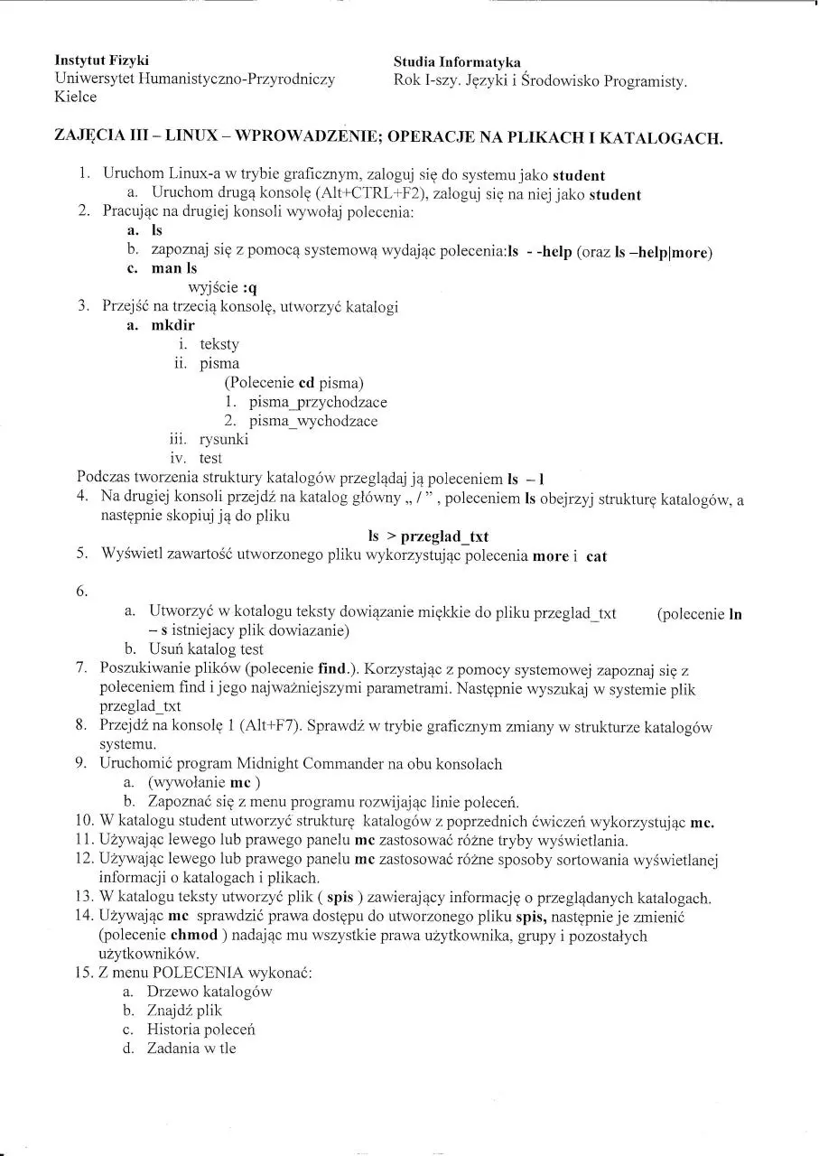 Page 1 of 1, Srodowiska Programowania Lab3