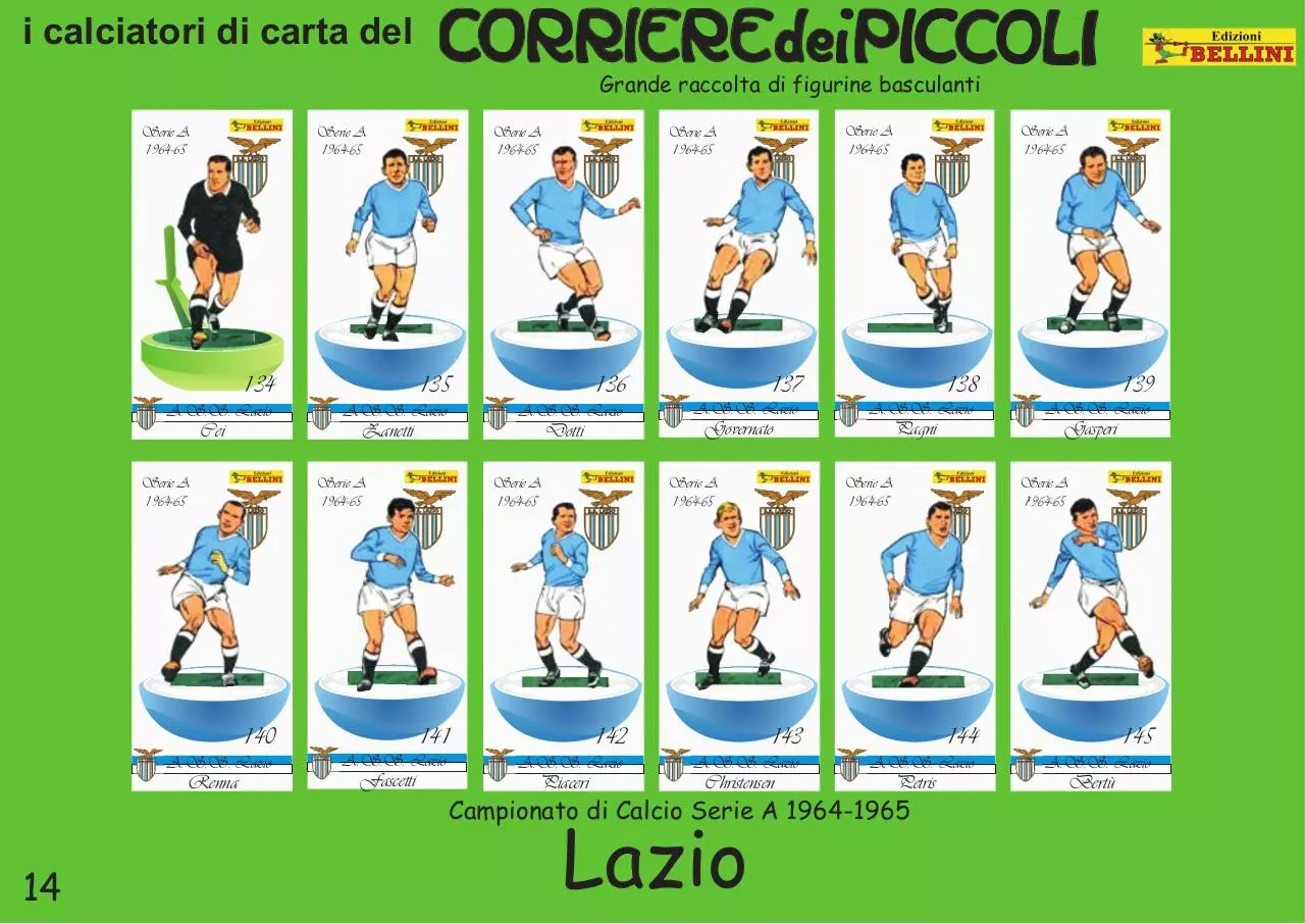 Page 1 of 1, figurine lazio