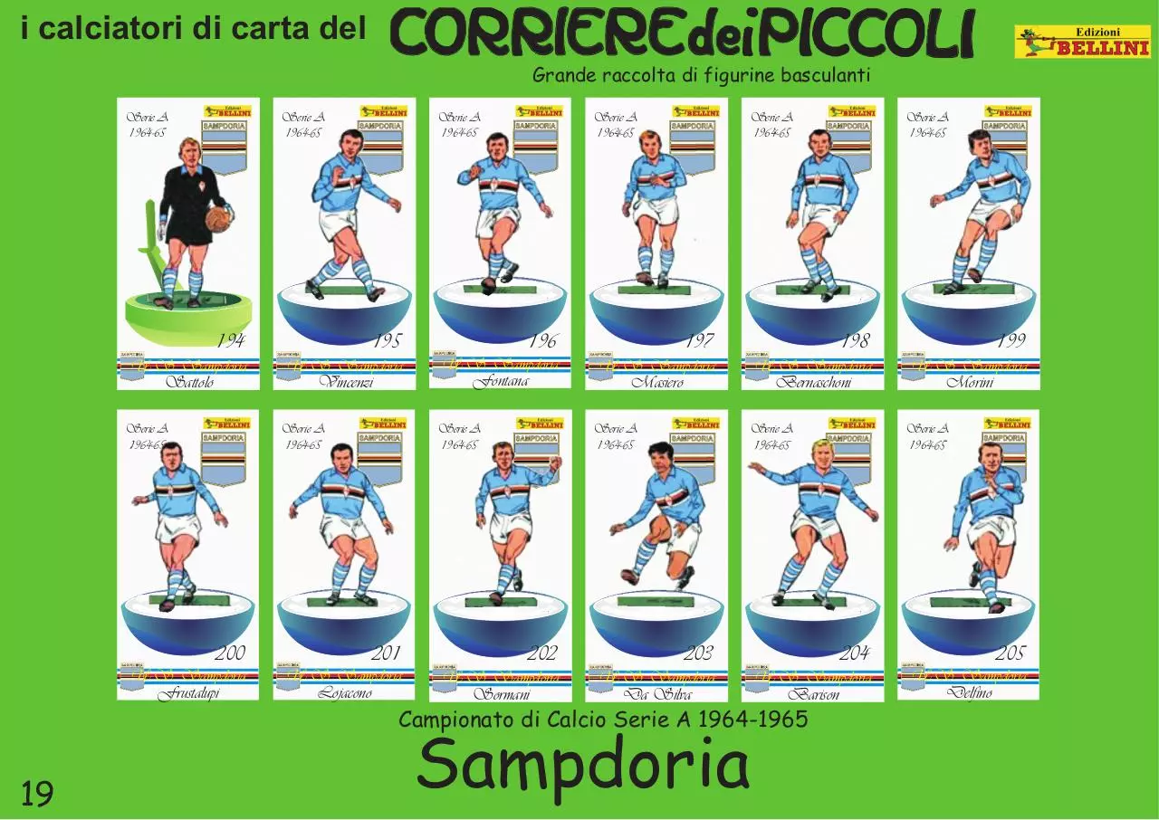 Page 1 of 1, figurine sampdoria