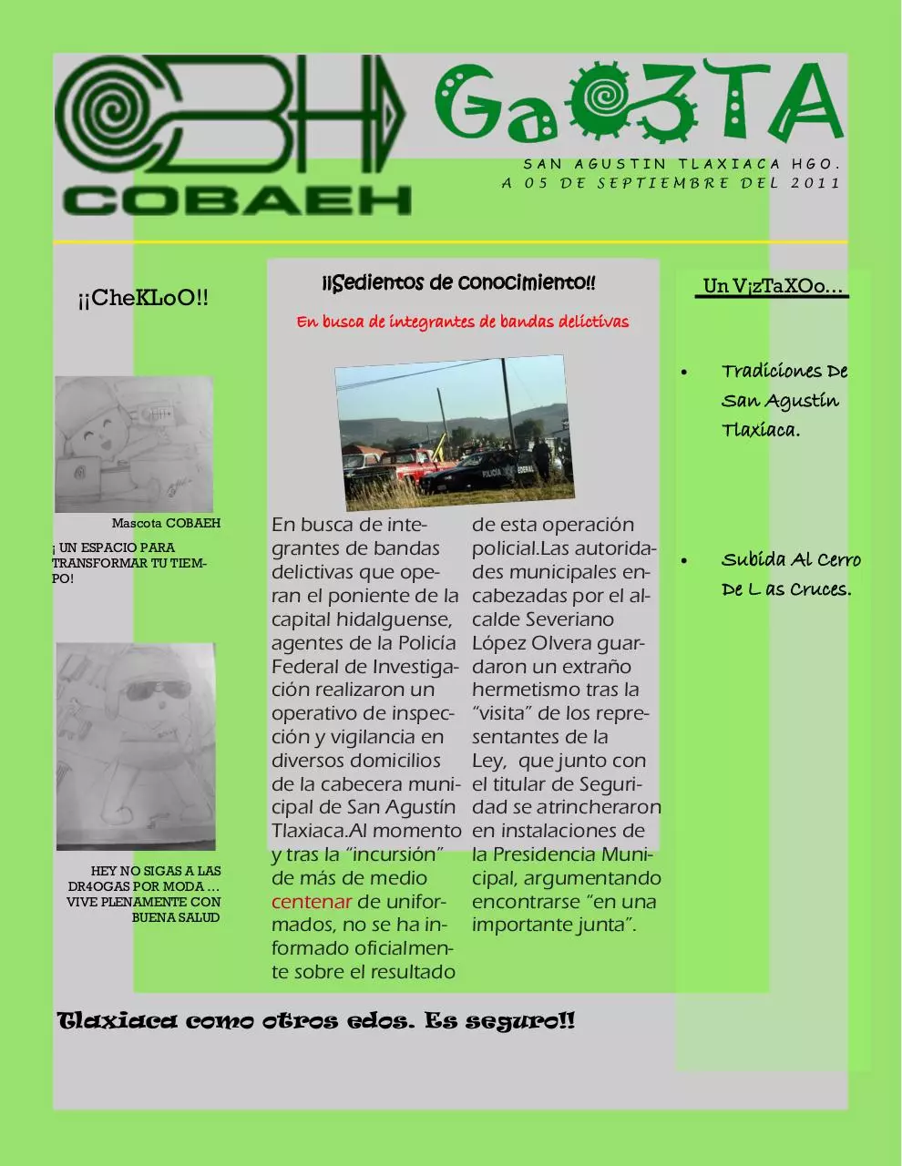 Page 1 of 4, gaceta numero1
