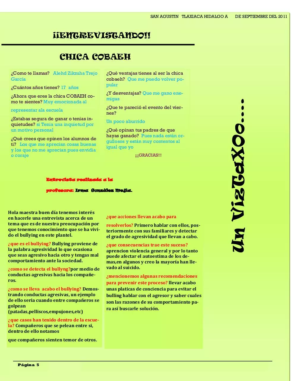 Page 5 of 9, gaceta numero2