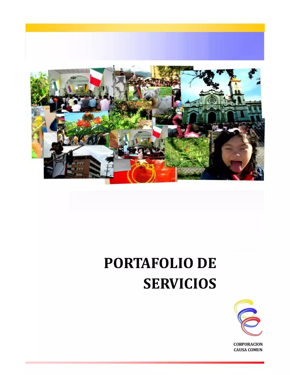 Page 1 of 9, Portafolio de Servicios