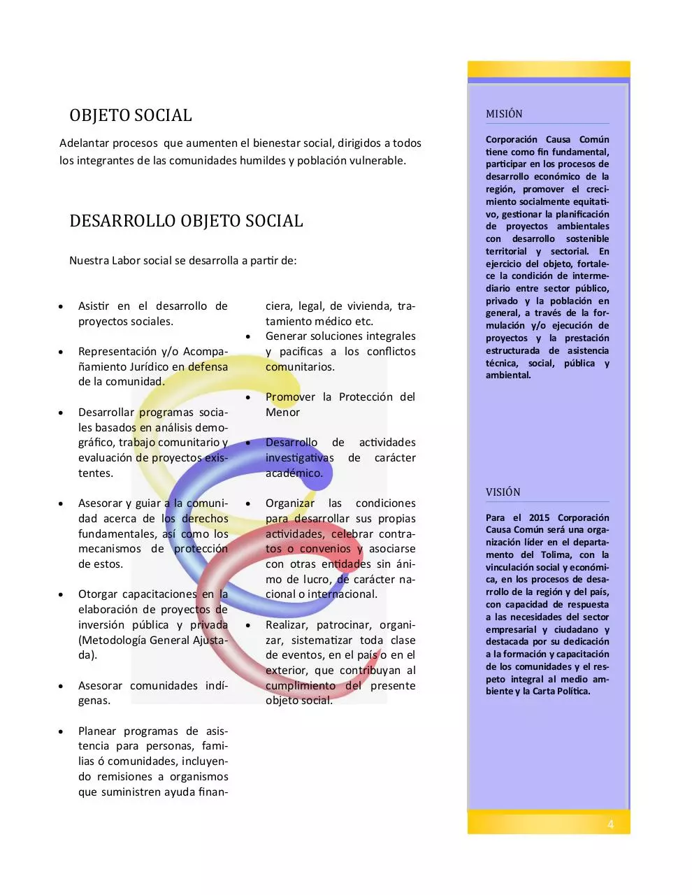 Page 4 of 9, Portafolio de Servicios