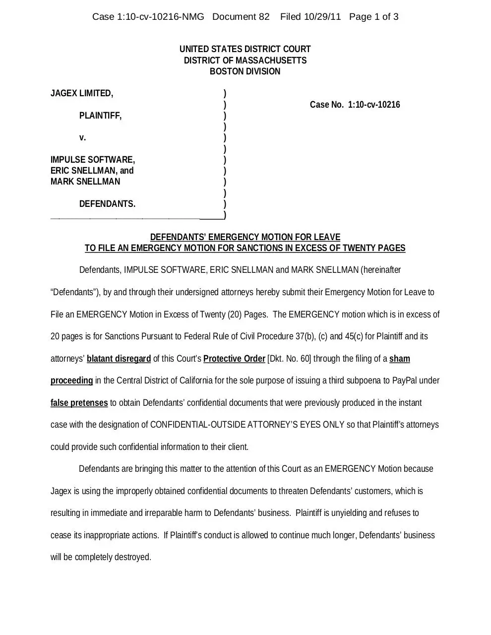 Page 1 of 47, jagex impsoft