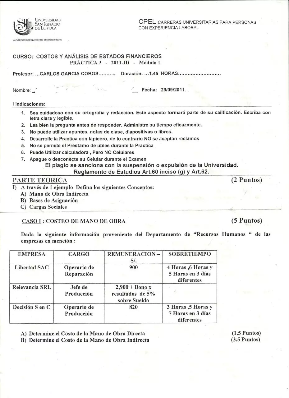 Page 1 of 2, COSTSOS PC 3 2011 3