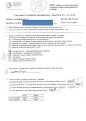Page 1, SEGURIDAD INFORMATICA PC4 2011 2