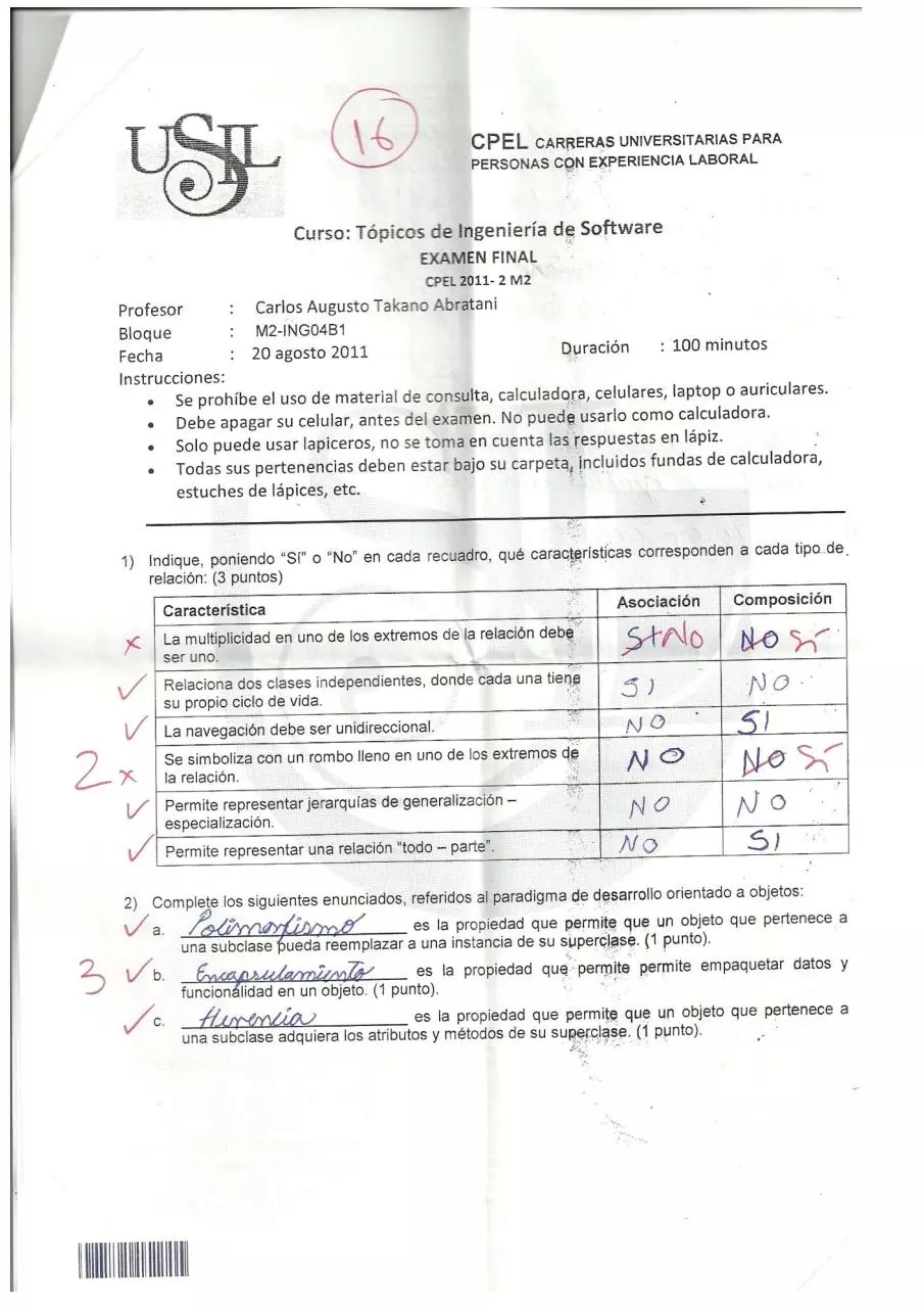 Page 1 of 4, SOFTWARE FINAL 2011 2