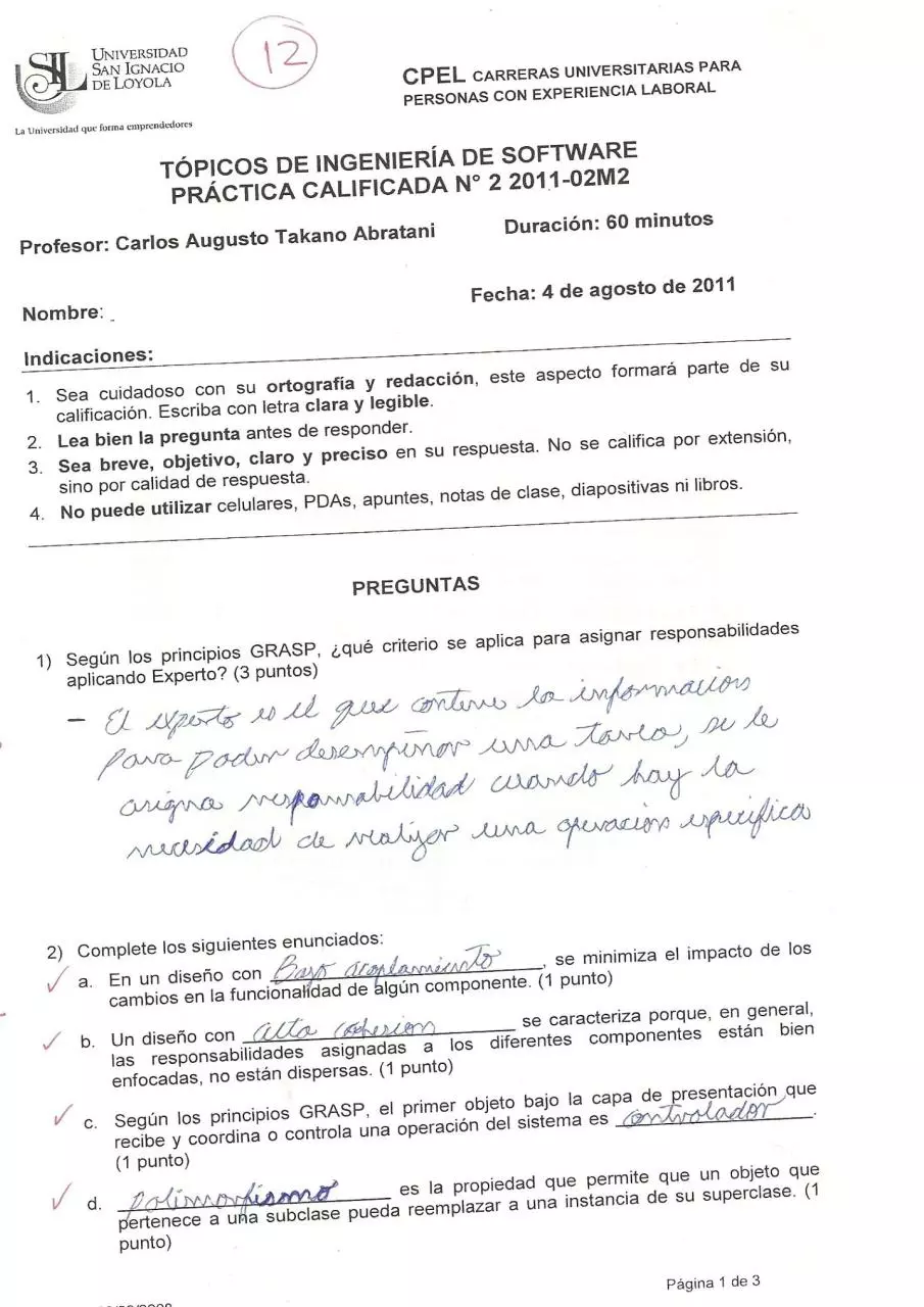 Page 1 of 2, SOFTWARE PC 2 2011 2