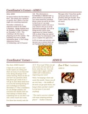 Page 2, November 2011 Newsletter
