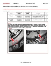 Page 2, clutch bearing TSB