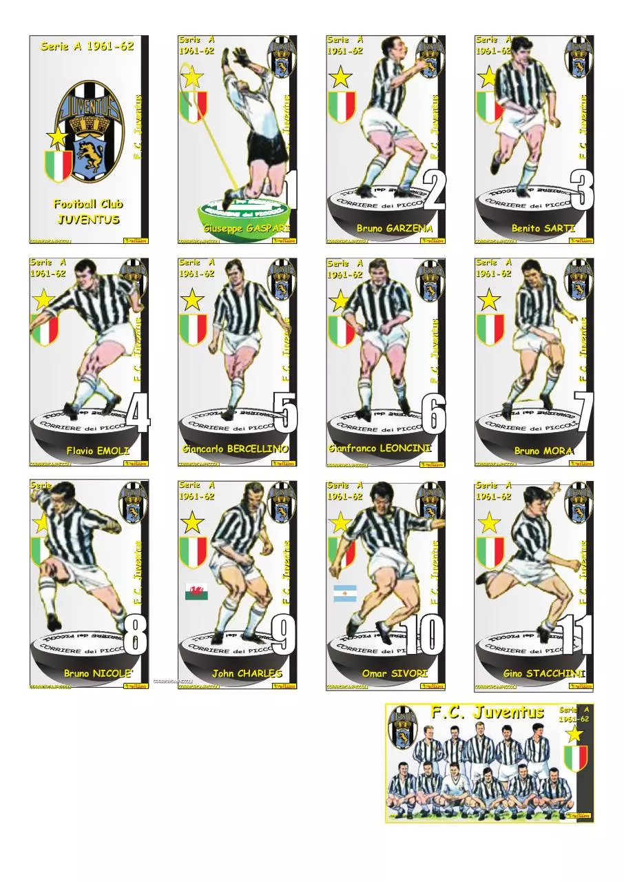 Page 1 of 1, CdC 61 Juventus