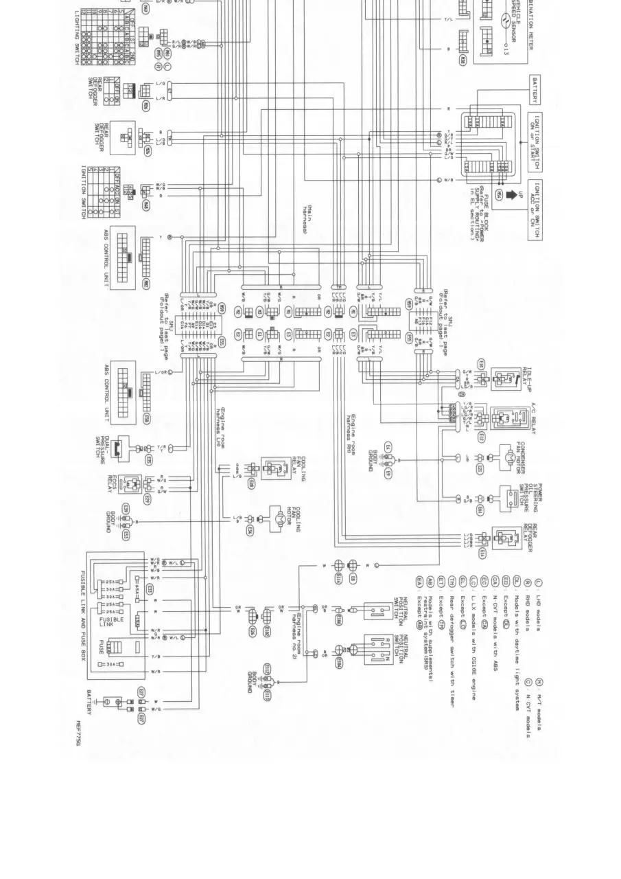 Page 2 of 2, Micra. Schaltplan