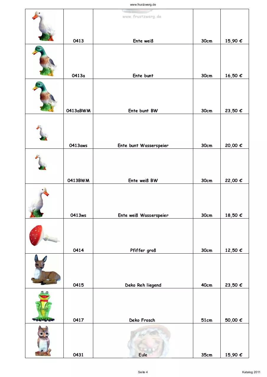 Page 4 of 33, Katalog 1 Frustzwerg de
