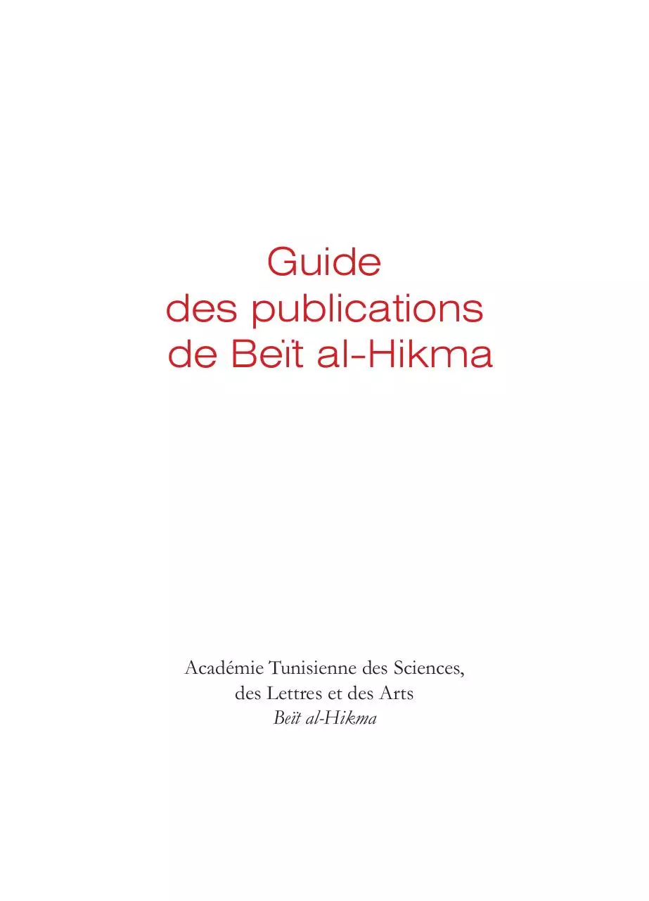 Page 3 of 268, Publication fr