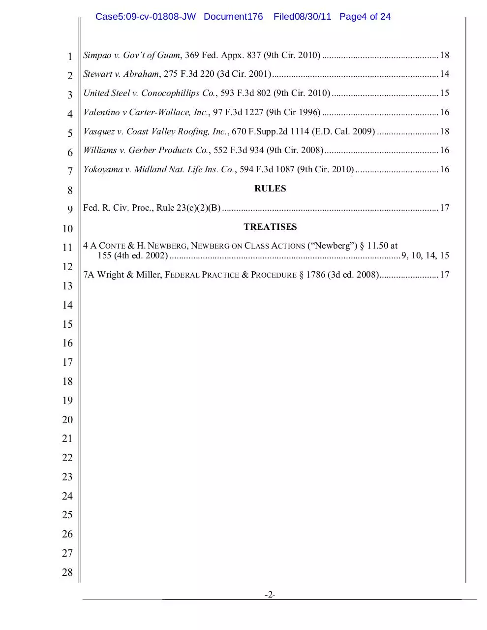 Page 4 of 24, 08312011acer lawsuit