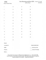 Page 3, Fair Housing and the ADA