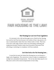 Page 5, Fair Housing and the ADA