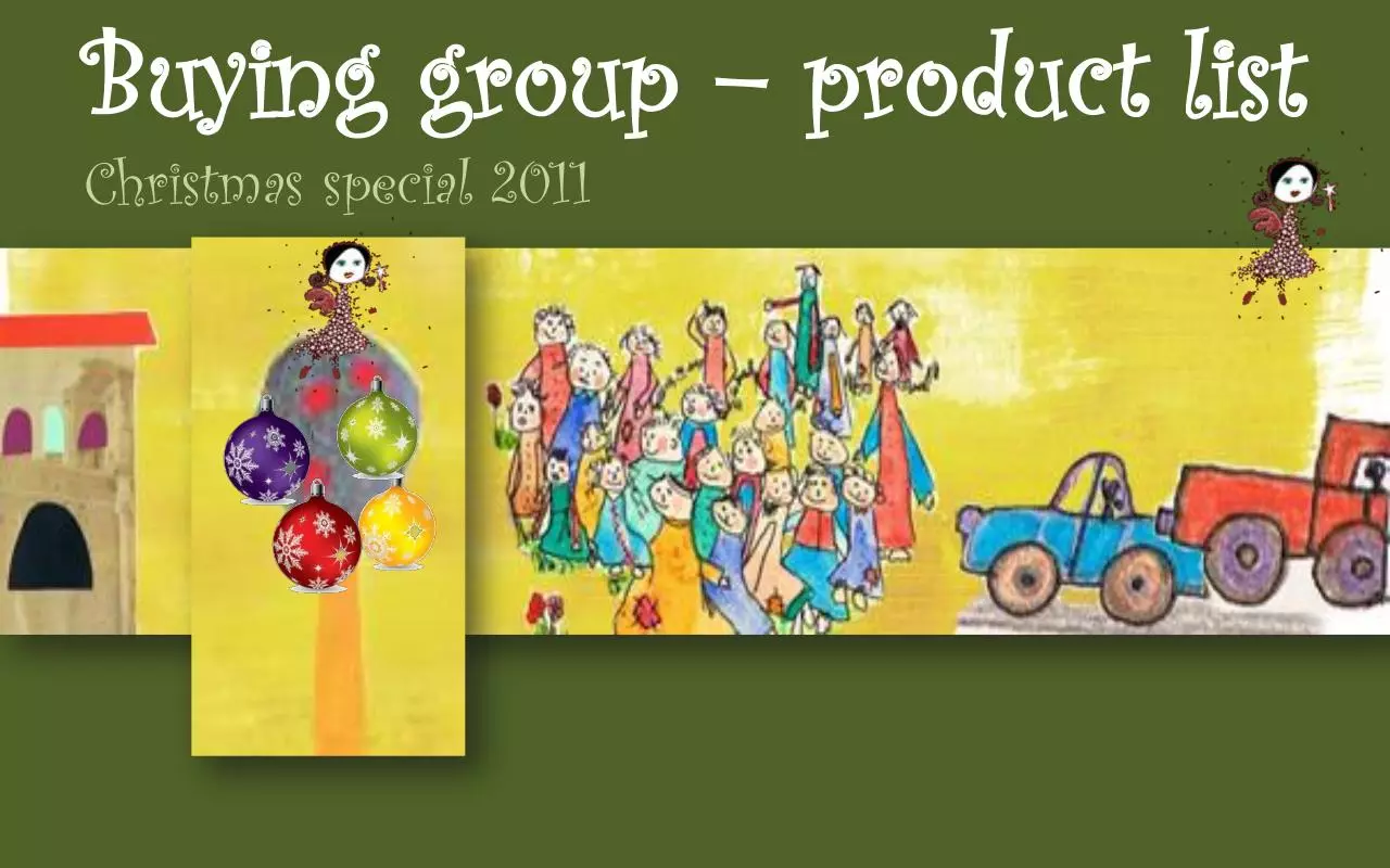 Page 1 of 8, buying group christmas special