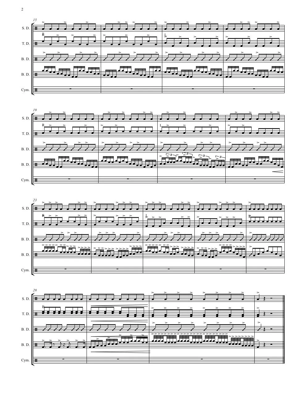 Page 4 of 12, Quad Exercise Book 2012