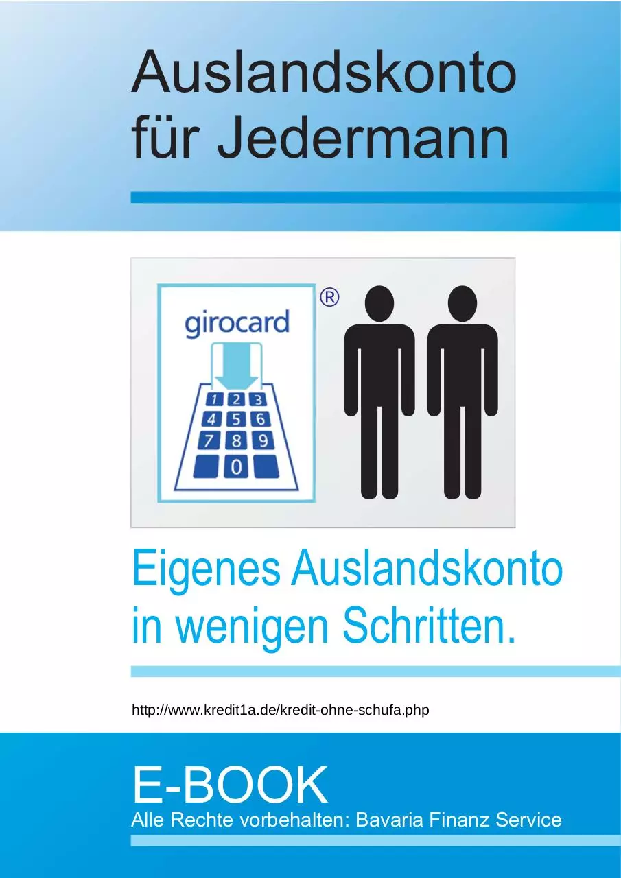 Page 1 of 12, auslandskonto ohne schufa