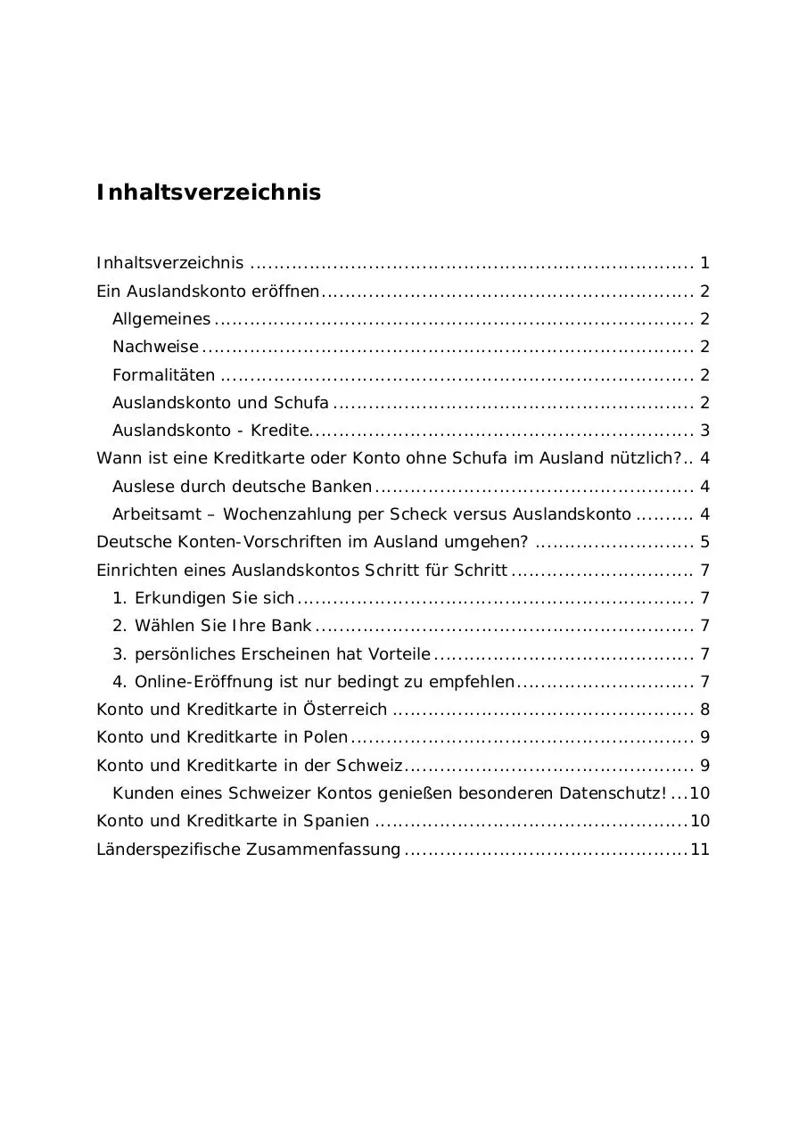 Page 2 of 12, auslandskonto ohne schufa