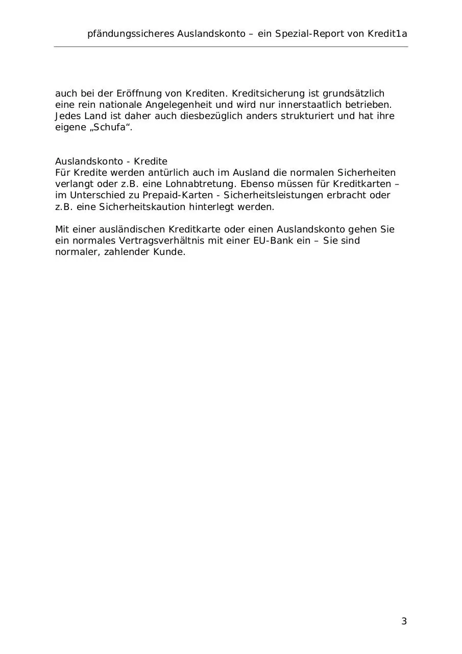 Page 4 of 12, auslandskonto ohne schufa
