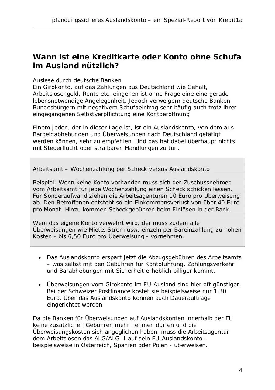 Page 5 of 12, auslandskonto ohne schufa