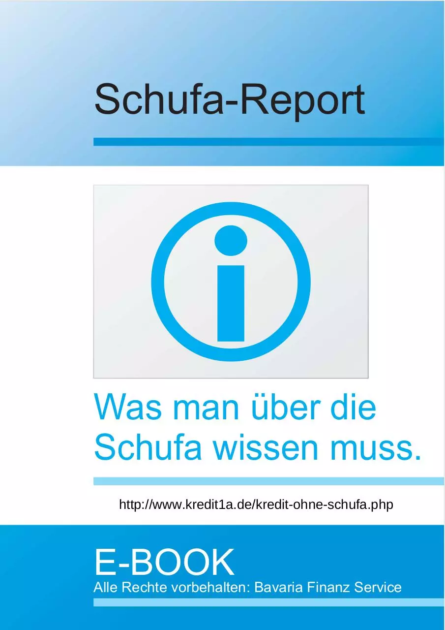 Page 1 of 9, ohne schufa report