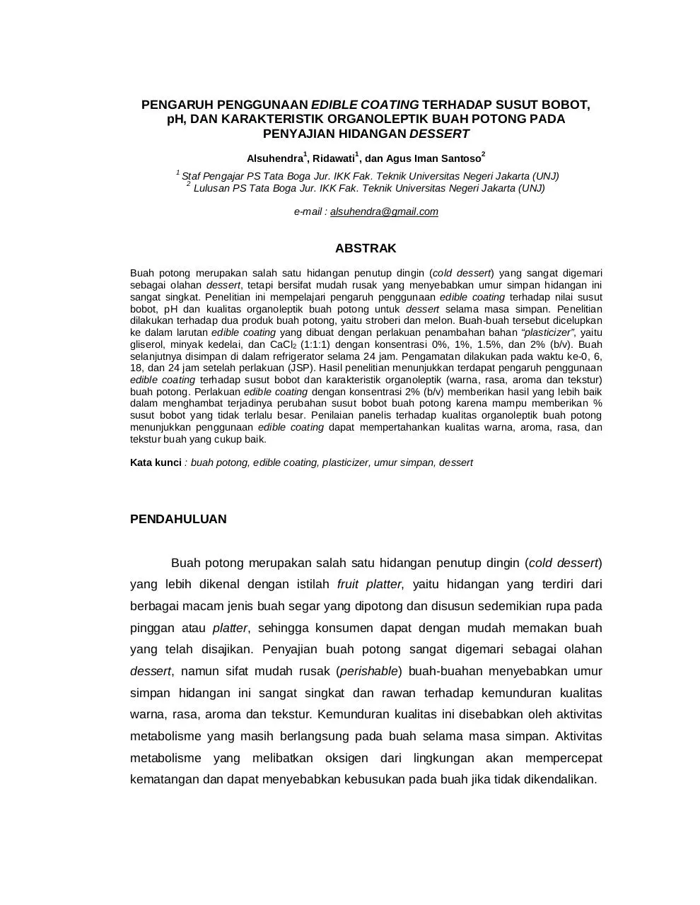Page 1 of 10, 44 Alsuhendra, Ridawati, dan Agus Iman Santoso
