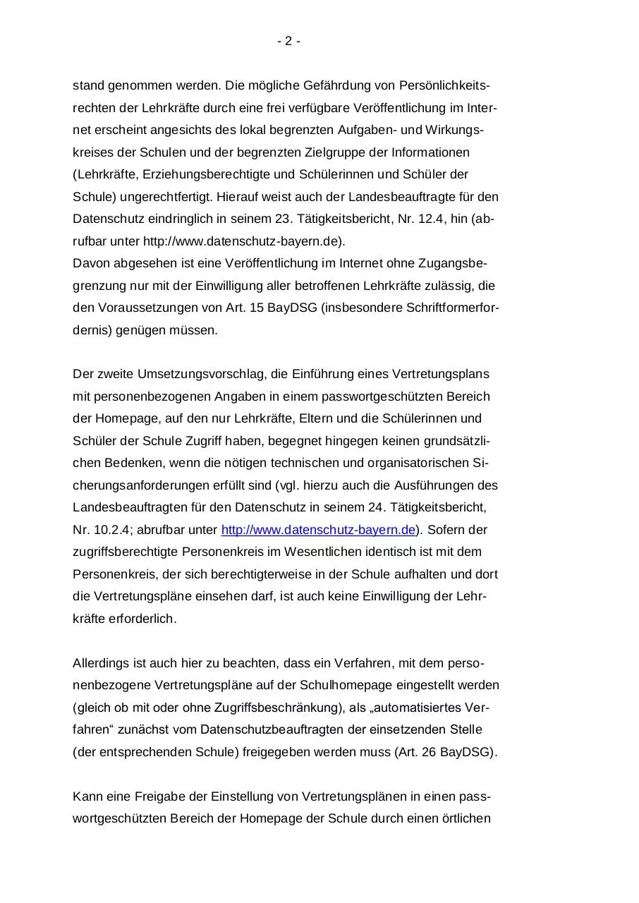 Page 2 of 3, Antwort OnlineVertretungsplan 14 06 2011 r